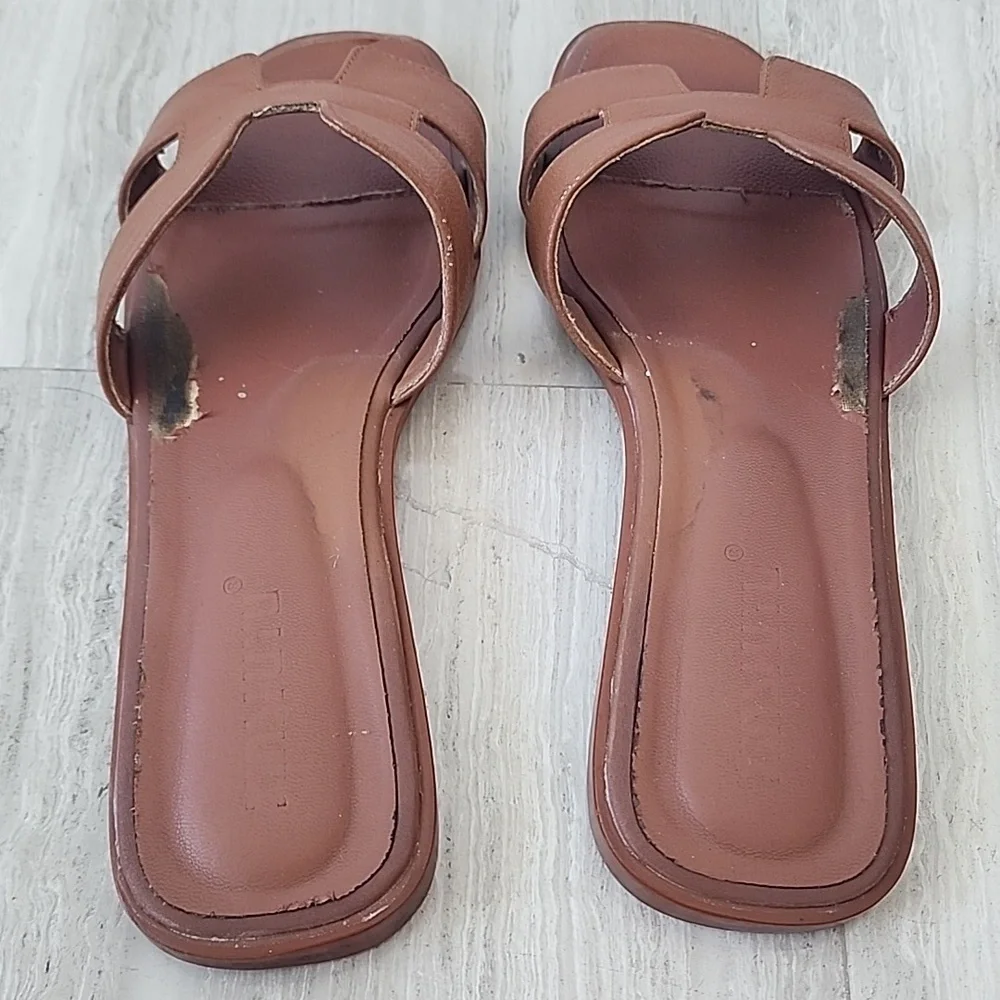 Brown H Sandals - Picture 3 of 8